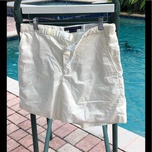 Ralph Lauren Golf White Shorts. Sz. 8
